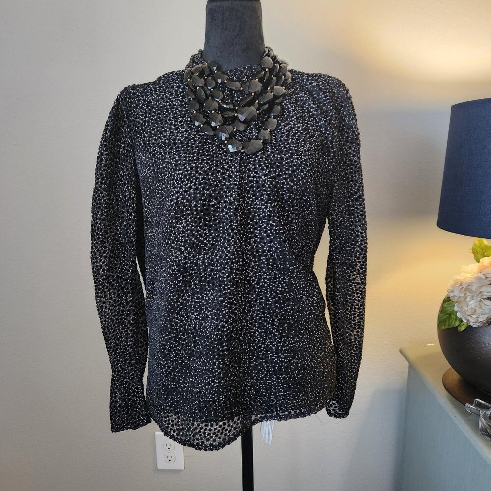 Black and white Blouse